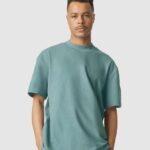 View image 1 of American Apparel Unisex Pique Mock Neck Tee