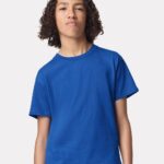 View image 1 of American Apparel Youth Fine Jersey Tee