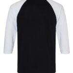 View image 3 of American Apparel Unisex CVC Raglan Tee