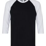 View image 2 of American Apparel Unisex CVC Raglan Tee