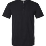 View image 2 of American Apparel Unisex CVC Henley Tee