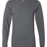View image 2 of American Apparel Unisex Fine Jersey Long Sleeve Tee