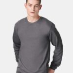 View image 4 of American Apparel Unisex Fine Jersey Long Sleeve Tee