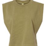 View image 2 of American Apparel Women's Heavyweight Cotton Garment-Dyed Muscle Tee