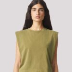 View image 4 of American Apparel Women's Heavyweight Cotton Garment-Dyed Muscle Tee