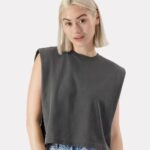 View image 1 of American Apparel Women's Heavyweight Cotton Garment-Dyed Muscle Tee
