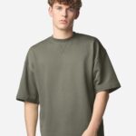 View image 1 of American Apparel Unisex French Terry Oversized Boxy Top