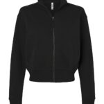 View image 2 of American Apparel Women's French Terry Full-Zip Jacket