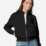 View image 4 of American Apparel Women's French Terry Full-Zip Jacket