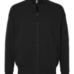 View image 2 of American Apparel Unisex French Terry Bomber Jacket
