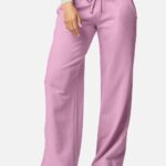 View image 1 of American Apparel Women's French Terry Wide Leg Pants