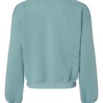 View image 3 of American Apparel Women's ReFlex Fleece Crewneck Sweatshirt