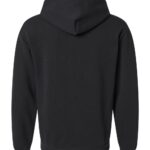 View image 3 of American Apparel Unisex ReFlex Fleece Full-Zip Hoodie Sweatshirt