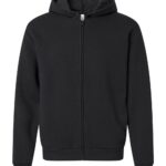View image 2 of American Apparel Unisex ReFlex Fleece Full-Zip Hoodie Sweatshirt
