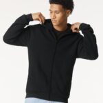 View image 1 of American Apparel Unisex ReFlex Fleece Full-Zip Hoodie Sweatshirt