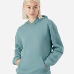 View image 4 of American Apparel Unisex ReFlex Fleece Hoodie Sweatshirt
