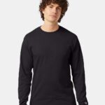 View image 4 of Champion Unisex Long Sleeve T-Shirt