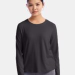 View image 4 of Champion Women's Sport Soft Touch Long Sleeve T-Shirt