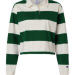 View image 2 of Champion Women's Mid-Length Rugby Polo