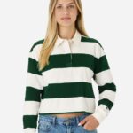 View image 1 of Champion Women's Mid-Length Rugby Polo