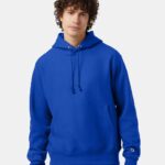 View image 4 of Champion Unisex Reverse Weave® Hooded Sweatshirt
