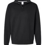 View image 2 of Champion Unisex Powerblend® Quarter-Zip Pullover