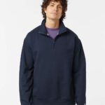 View image 1 of Champion Unisex Powerblend® Quarter-Zip Pullover