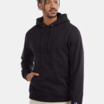 View image 4 of Champion Unisex Powerblend® Hooded Sweatshirt