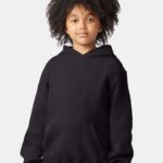 View image 4 of Champion Youth Powerblend® Hooded Sweatshirt