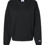 View image 2 of Champion Women's Powerblend® Crewneck Sweatshirt
