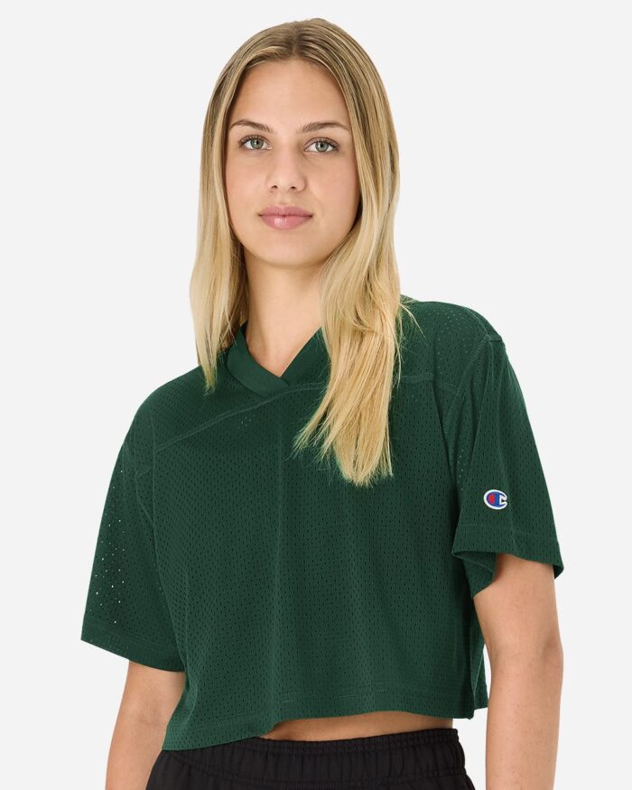 Champion Women's V-Neck Mid-Length Practice Mesh Jersey