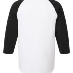 View image 3 of Champion Unisex Raglan Baseball T-Shirt