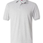 View image 2 of Hanes Unisex EcoSmart® Jersey Polo