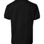 View image 3 of Hanes Youth EcoSmart® Jersey Polo