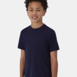 View image 2 of Hanes Youth Cool DRI® Cotton Touch T-Shirt