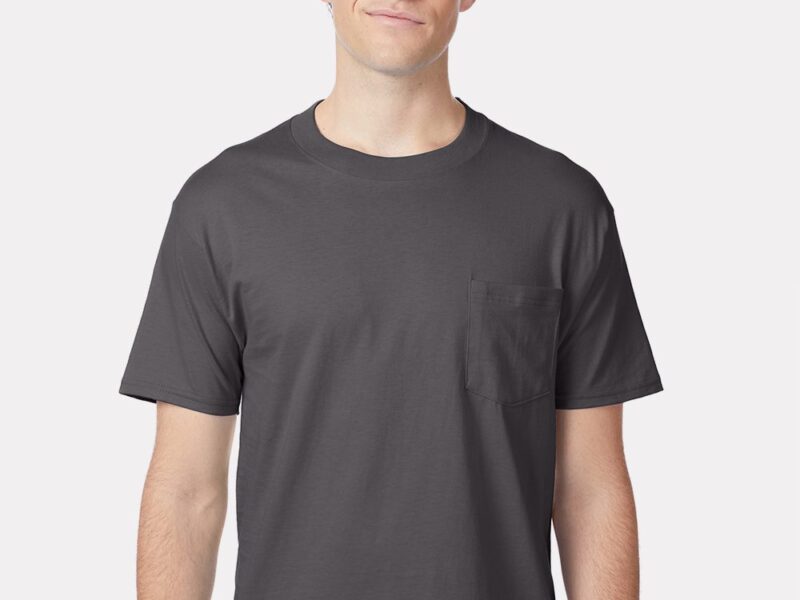 Hanes Unisex Beefy-T® Pocket T-Shirt