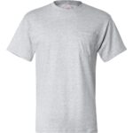 View image 2 of Hanes Unisex Beefy-T® Pocket T-Shirt