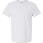 View image 2 of Hanes Unisex Essential-T Pocket T-Shirt