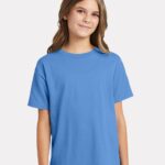 View image 1 of Hanes Youth EcoSmart® T-Shirt