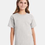 View image 4 of Hanes Youth Essential-T T-Shirt
