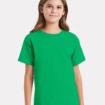 View image 1 of Hanes Youth Essential-T T-Shirt