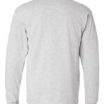 View image 3 of Hanes Unisex Authentic Long Sleeve T-Shirt