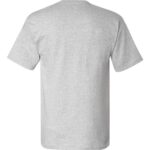 View image 3 of Hanes Unisex Authentic Pocket T-Shirt