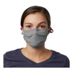 View image 2 of Hanes X-Temp™ 2-Ply Adjustable Face Mask