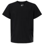 View image 2 of Hanes Men's V-Neck 3 Pocket Scrub Top