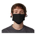 View image 2 of Hanes 2-Ply Cotton Pocket Face Mask