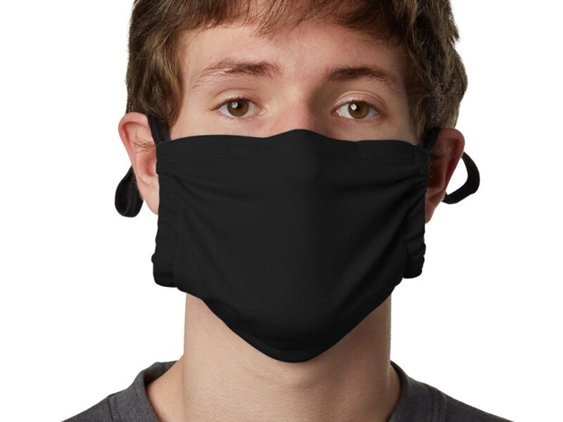 Hanes 2-Ply Cotton Pocket Face Mask