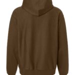 View image 3 of Hanes Unisex Beefy® Sweats Premium Heavyweight Hooded Sweatshirt