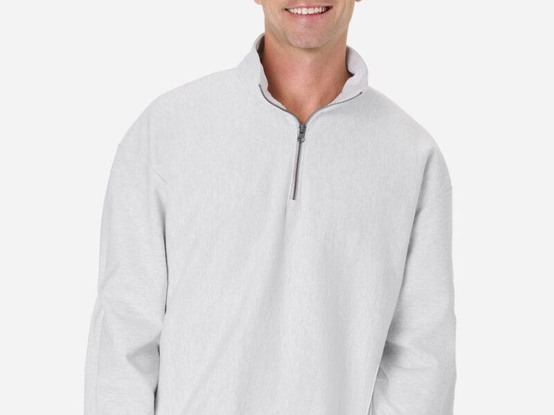 Hanes Unisex Beefy® Sweats Premium Heavyweight Quarter-Zip Sweatshirt