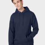 View image 1 of Hanes Unisex EcoSmart® Hooded Sweatshirt